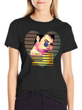 Retro American Flag T-Shirt