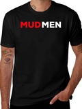 Mudmen Graphic T-Shirt - Short Sleeve Crew Neck
