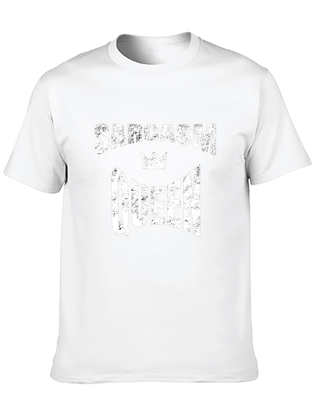 Sarcasm Queen Black T-Shirt
