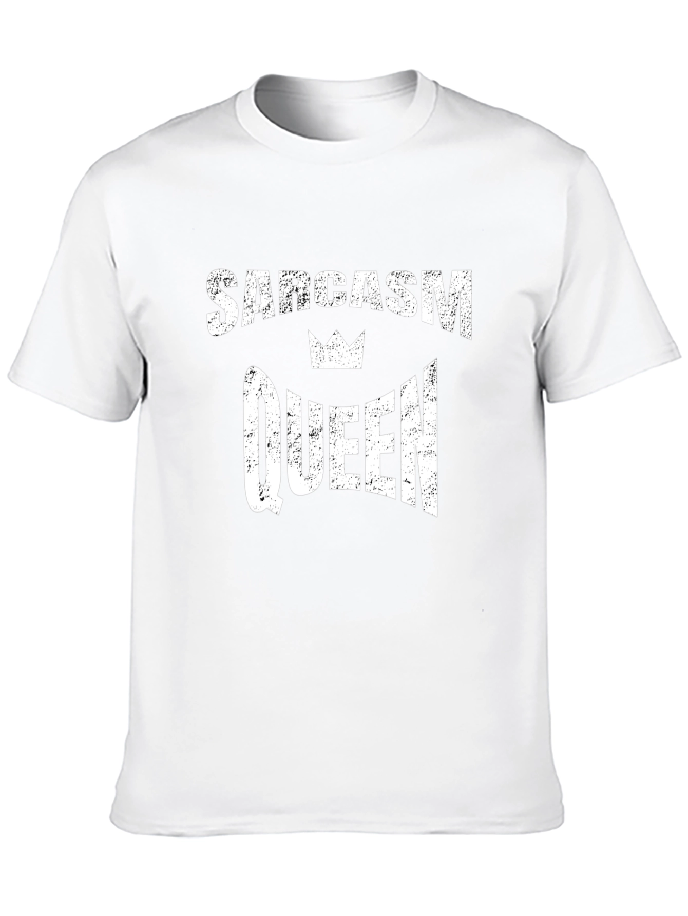 Sarcasm Queen Black T-Shirt