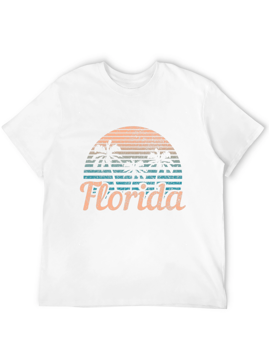 Florida Palm Sunset Graphic Tee