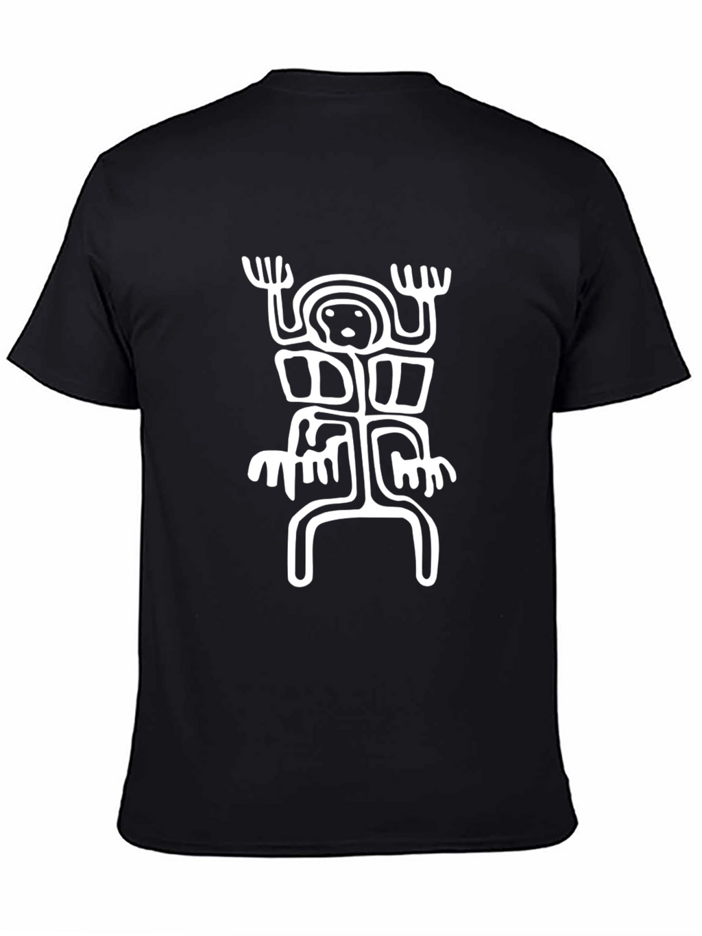 Unique Graphic Tee - Black Casual T-Shirt