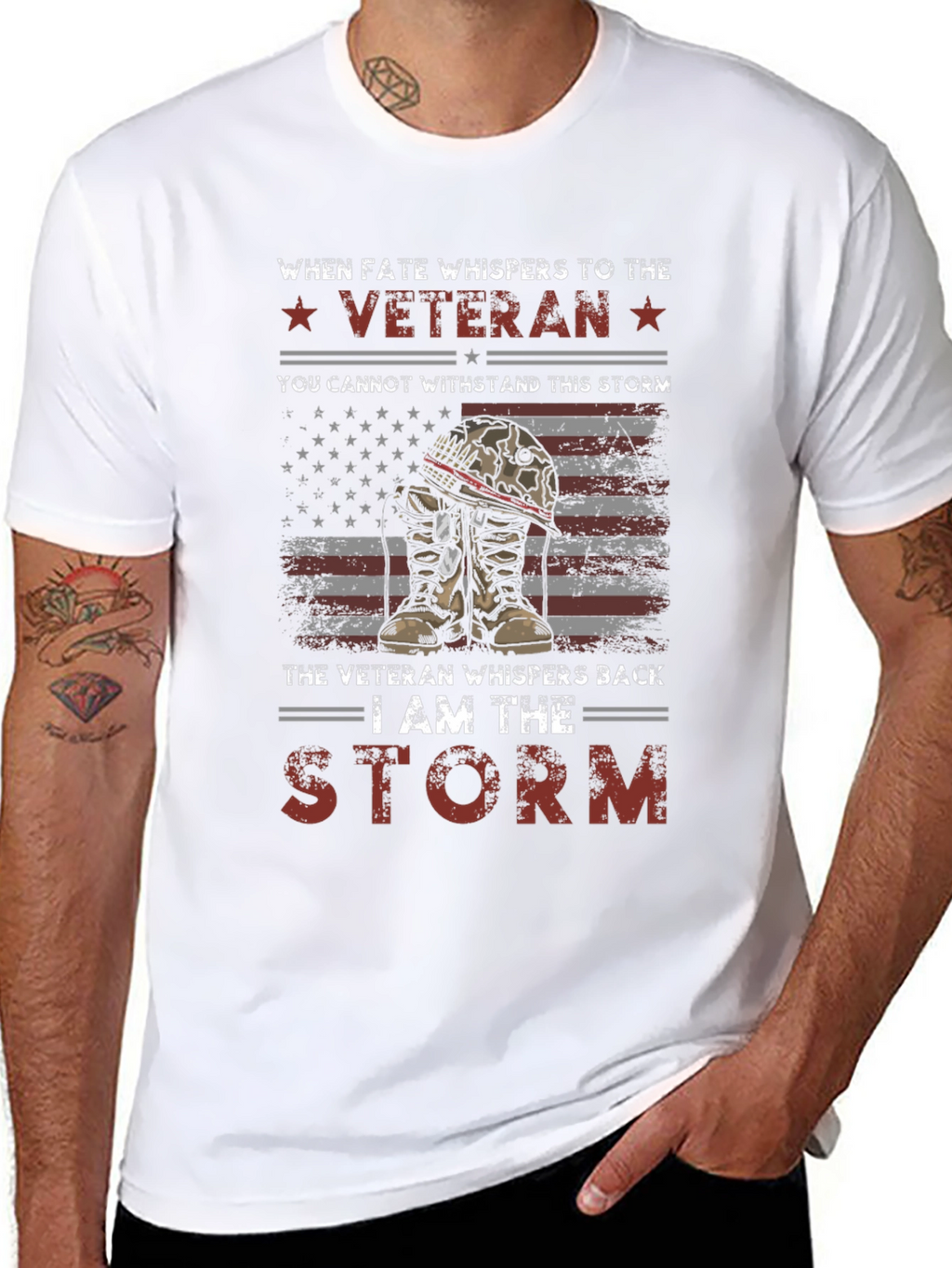 Veteran T-Shirt: I am the Storm