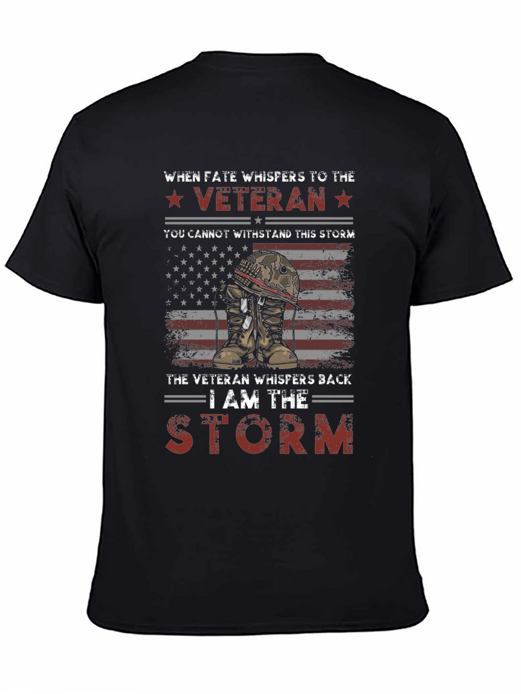 Veteran T-Shirt: I am the Storm