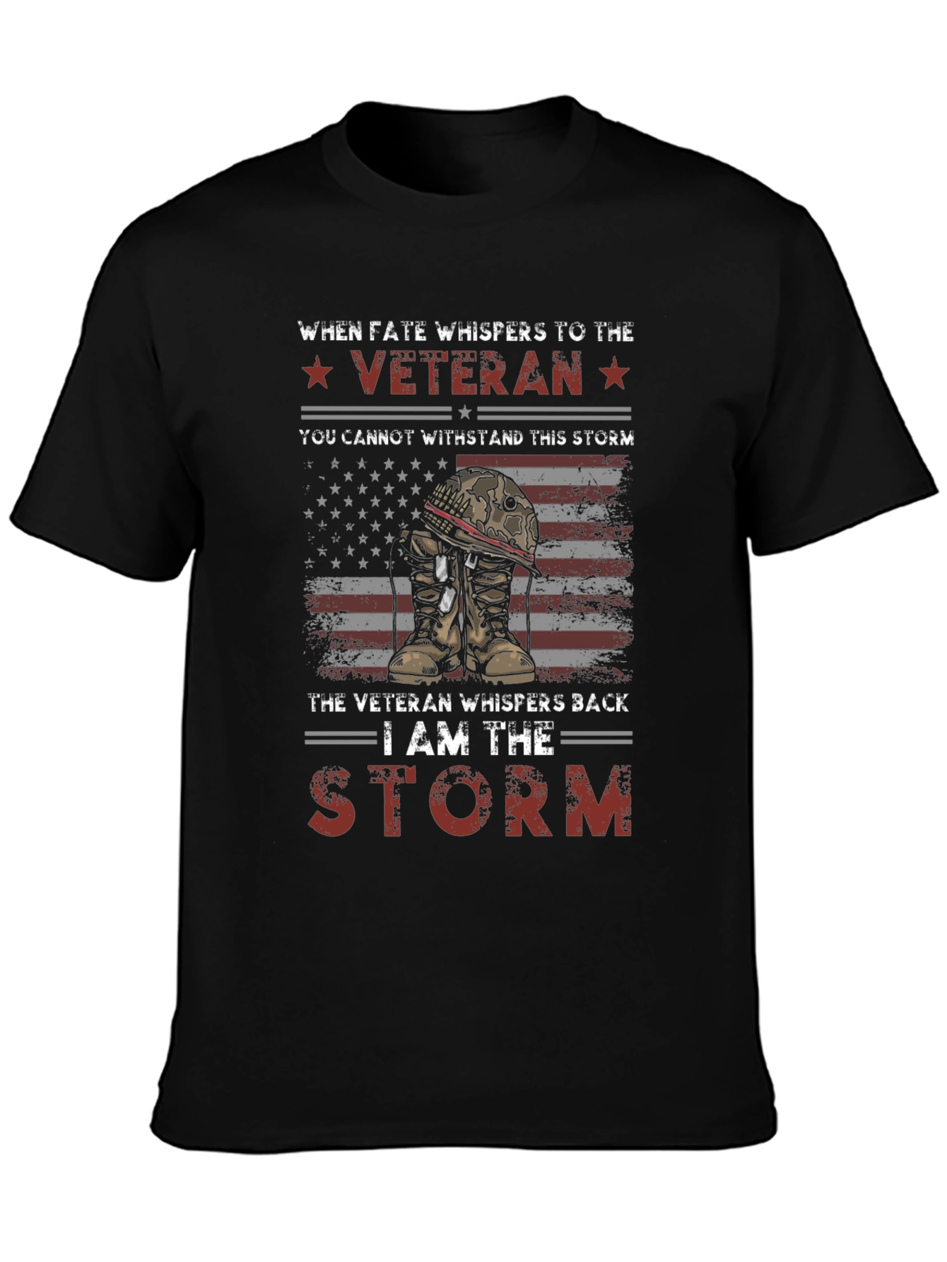 Veteran T-Shirt: I am the Storm