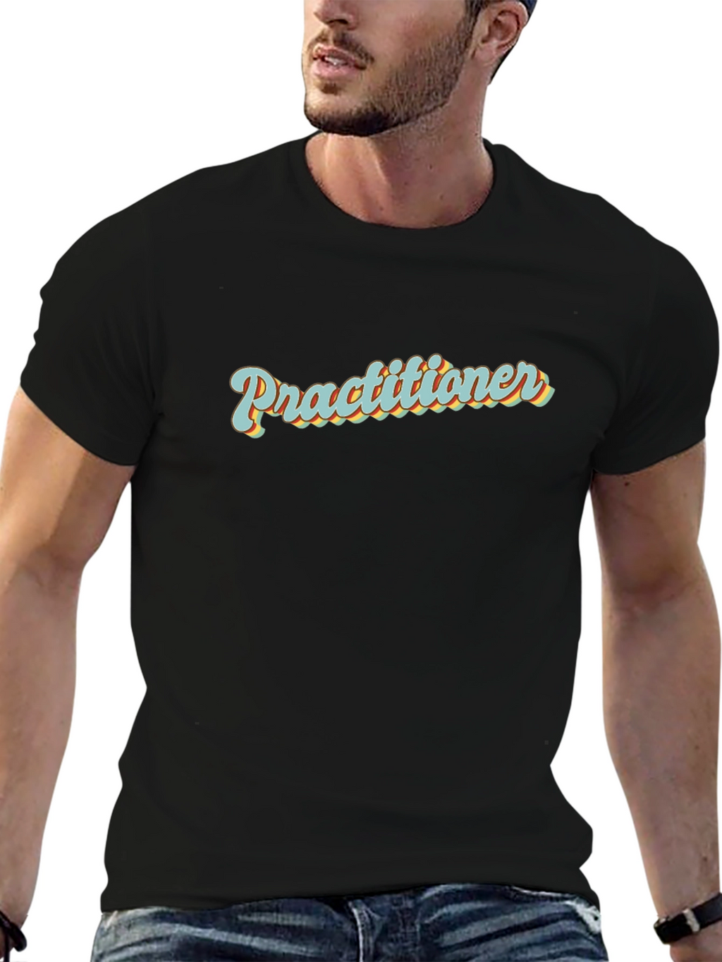 Practitioner Retro Graphic T-Shirt - Soft Cotton Blend