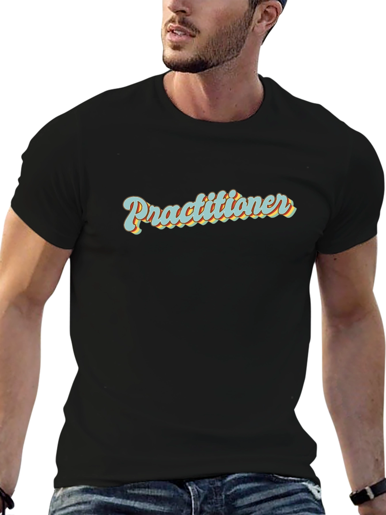 Practitioner Retro Graphic T-Shirt - Soft Cotton Blend