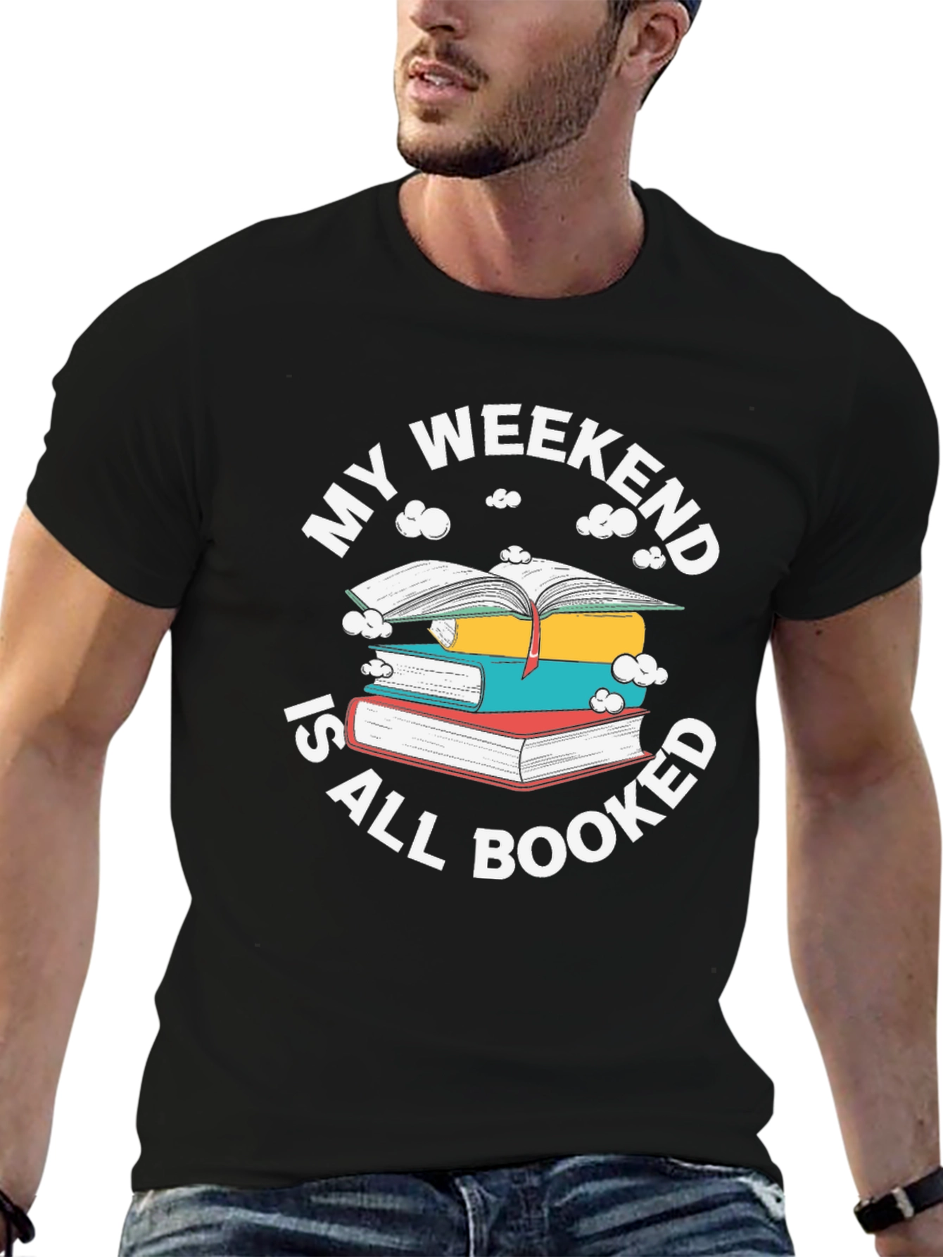 Weekend Booked T-Shirt - Book Lover Tee