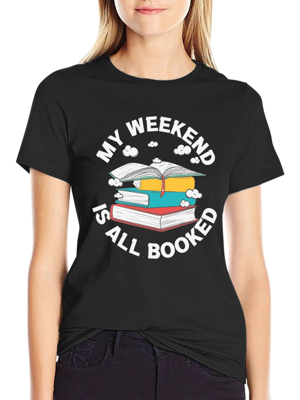 Weekend Booked T-Shirt - Book Lover Tee