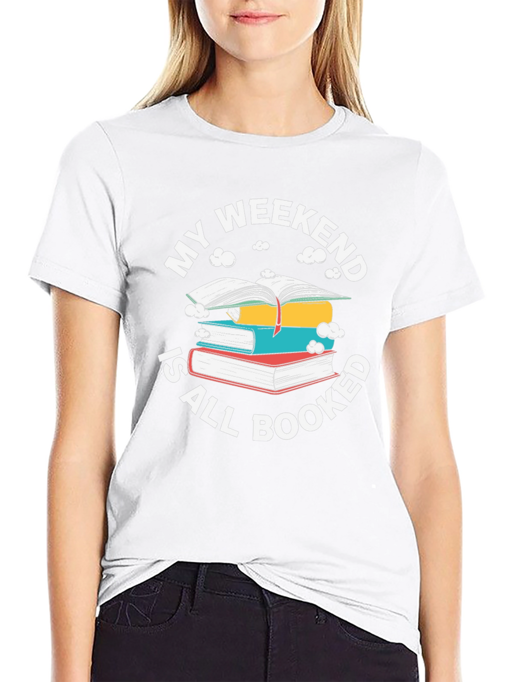 Weekend Booked T-Shirt - Book Lover Tee