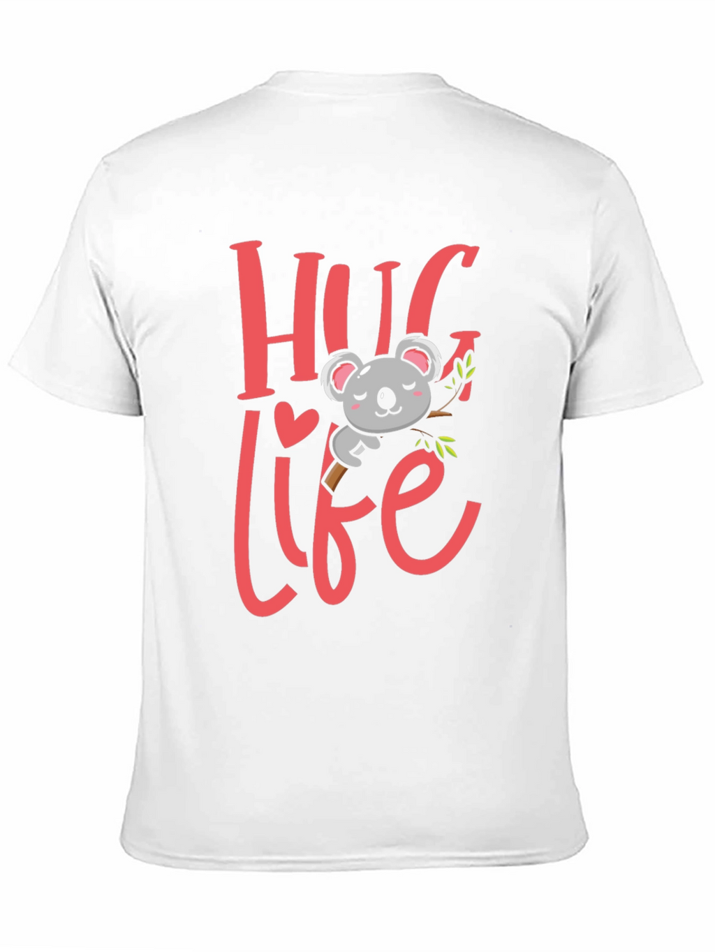 Hug Life Koala Bear Graphic Tee