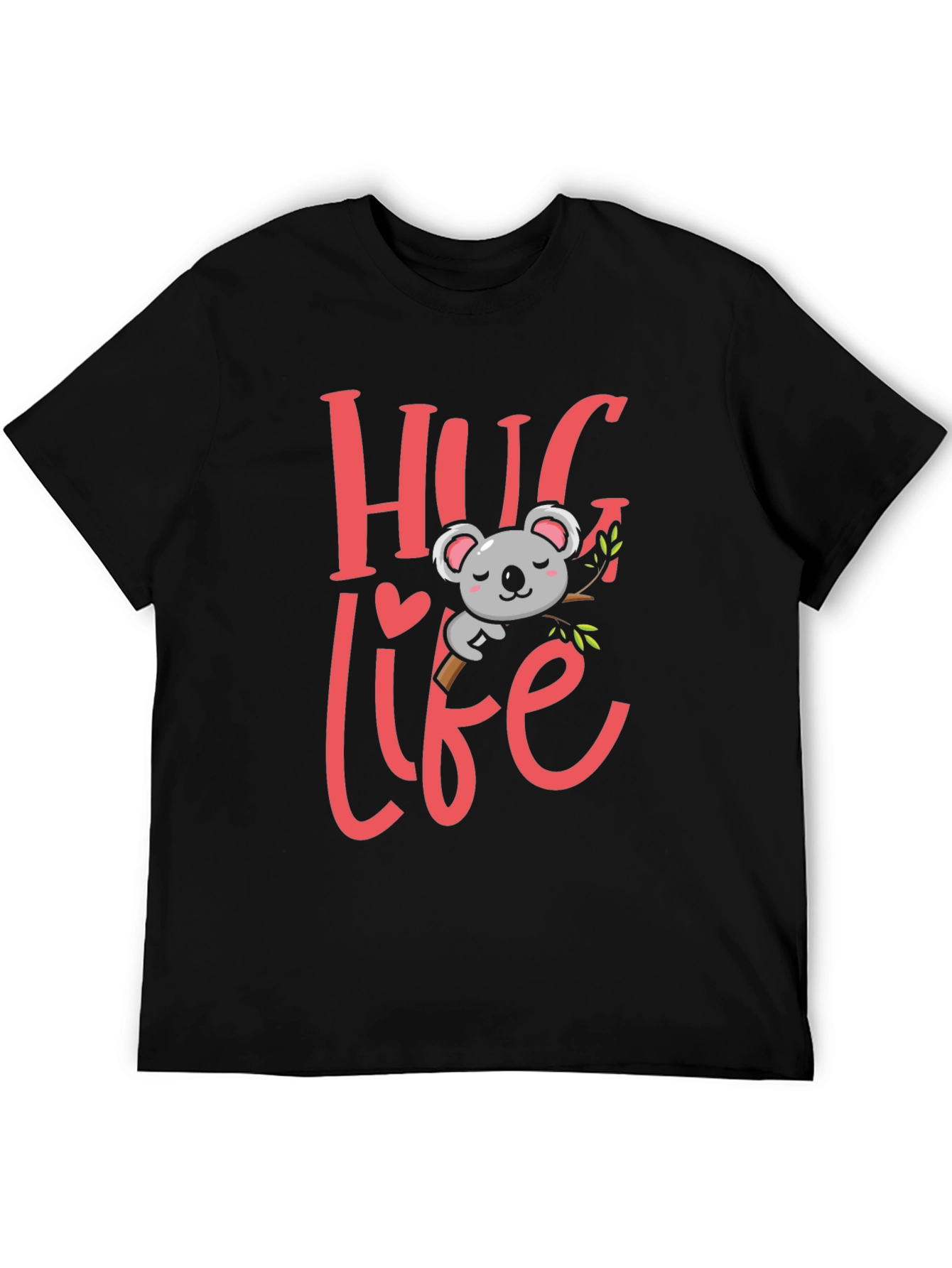 Hug Life Koala Bear Graphic Tee