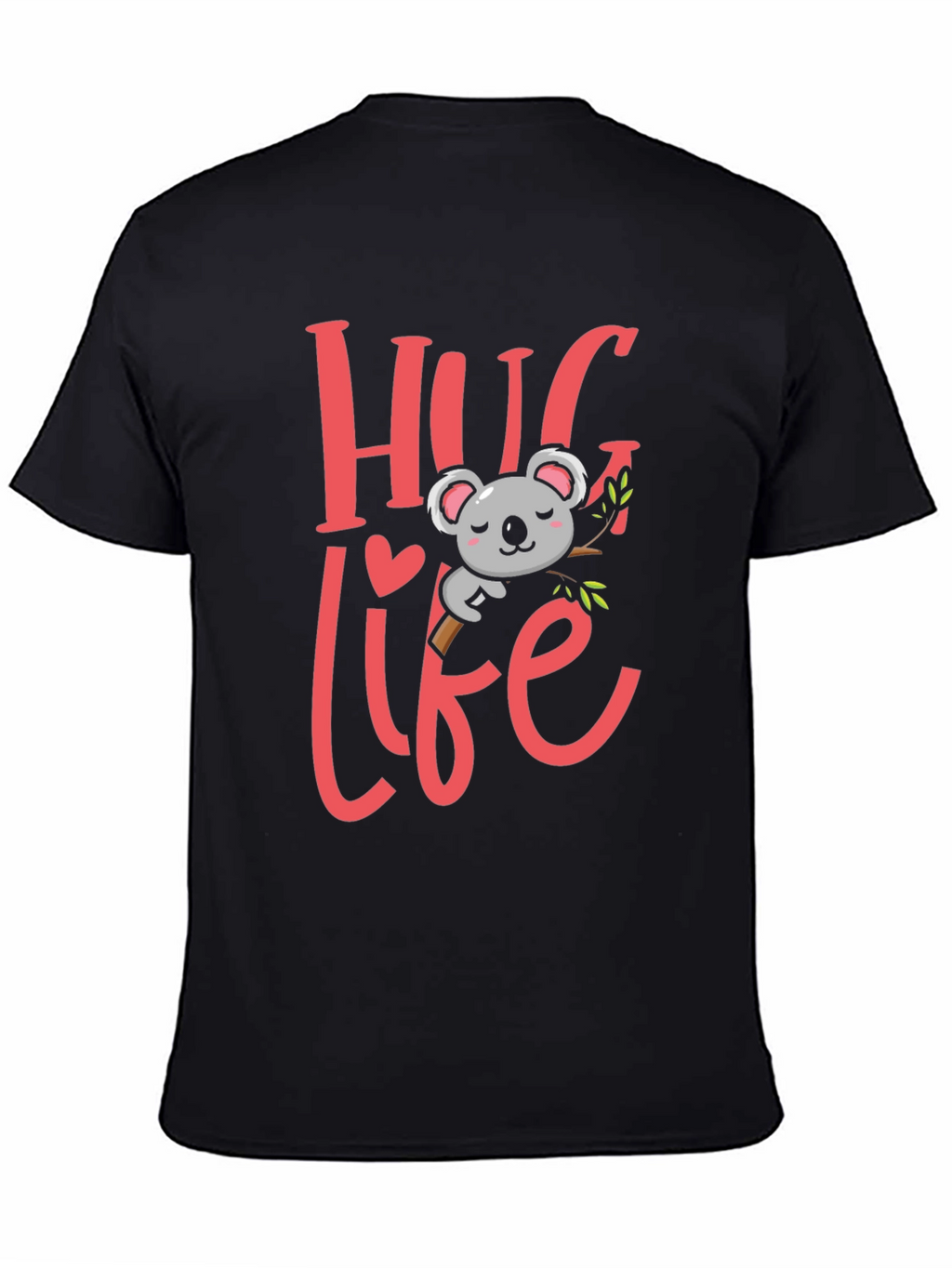 Hug Life Koala Bear Graphic Tee