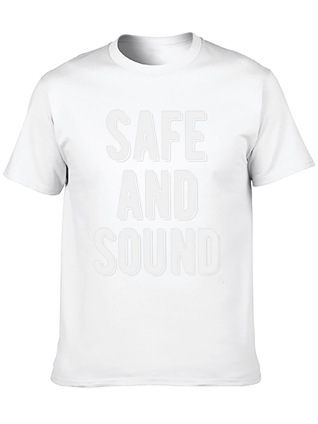 Safe and Sound Graphic Tee - Stylish Comfort