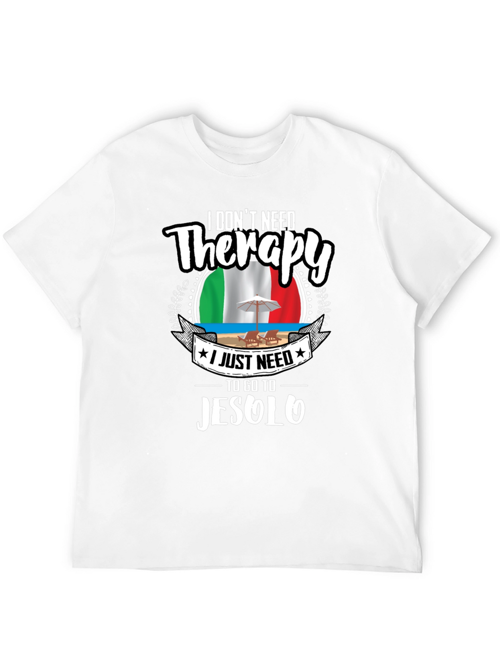 Jesolo Therapy T-Shirt - Italy Vacation Tee