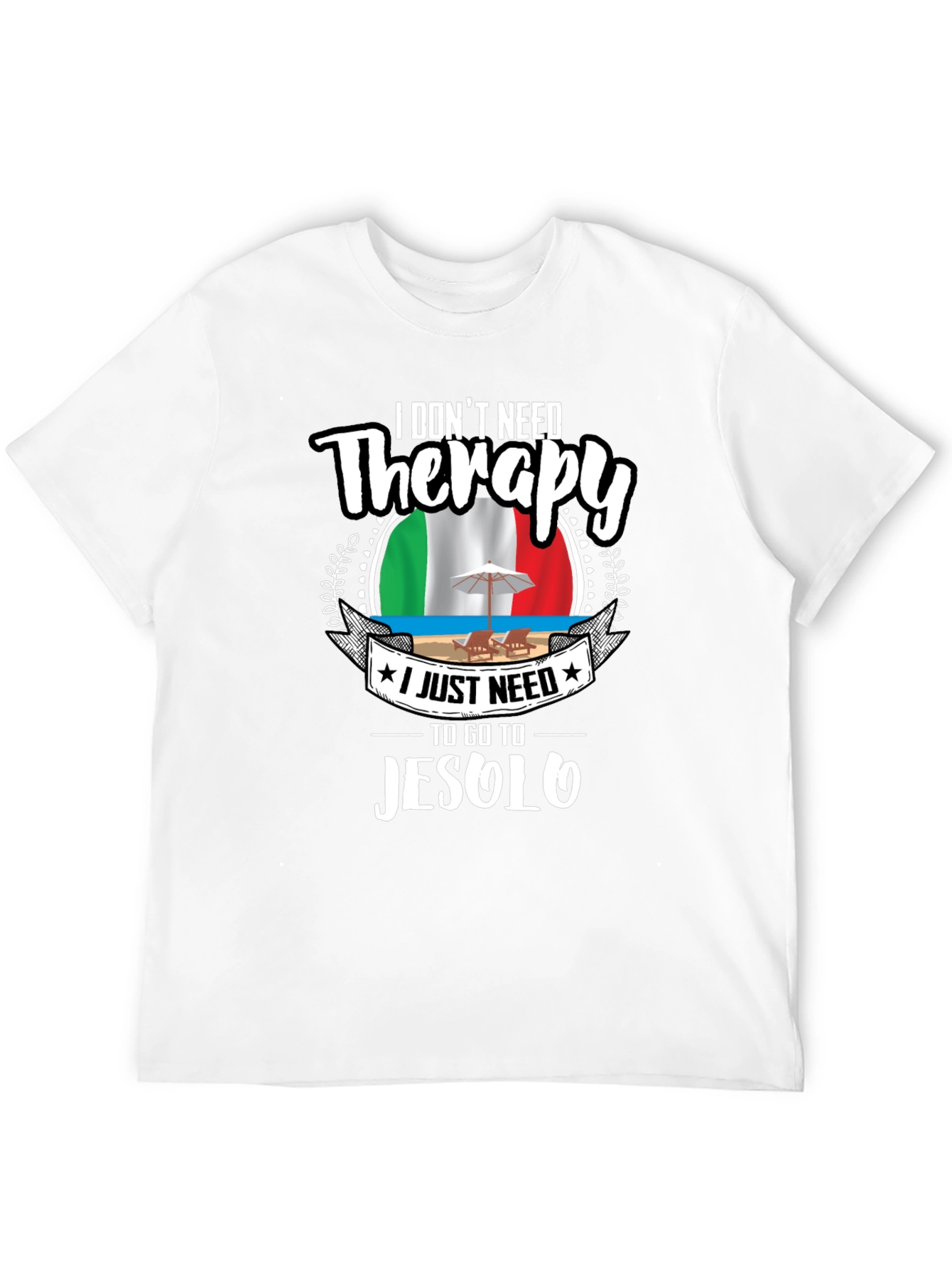 Jesolo Therapy T-Shirt - Italy Vacation Tee