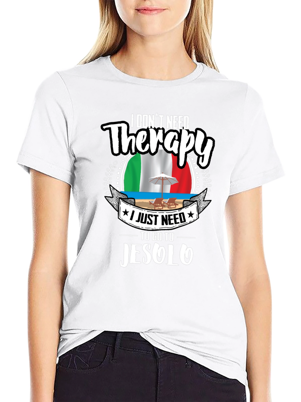 Jesolo Therapy T-Shirt - Italy Vacation Tee
