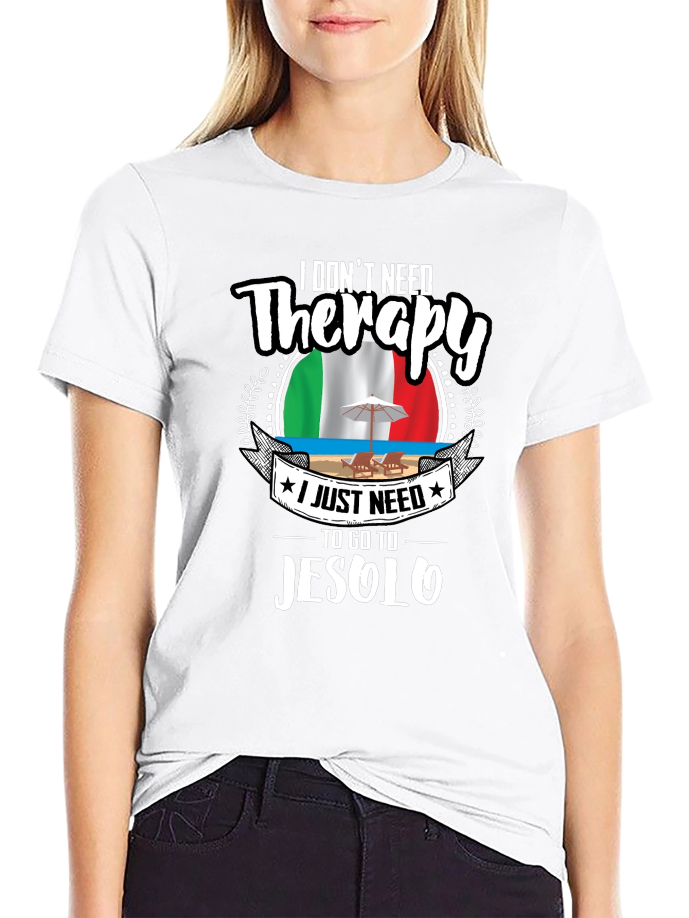 Jesolo Therapy T-Shirt - Italy Vacation Tee