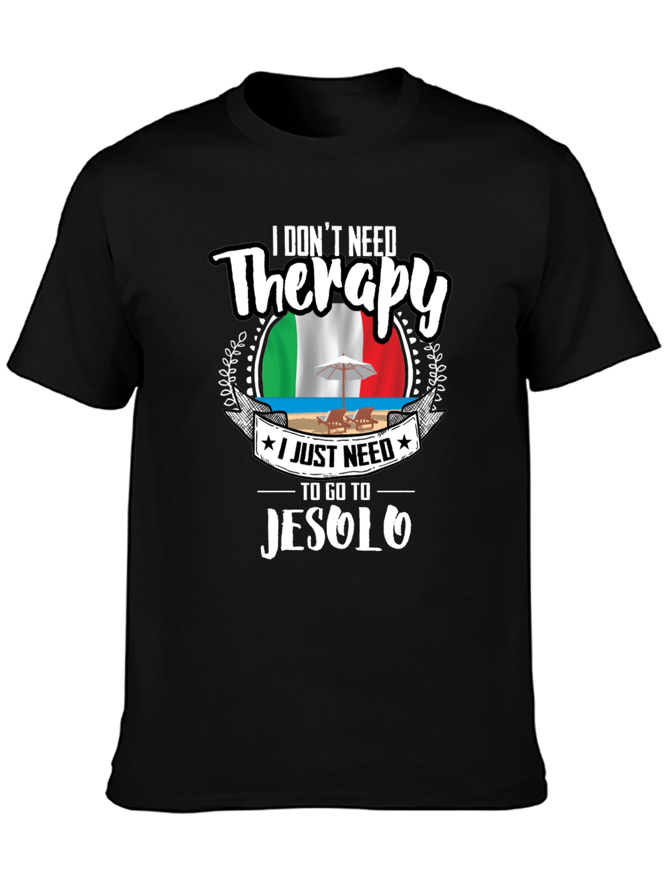 Jesolo Therapy T-Shirt - Italy Vacation Tee