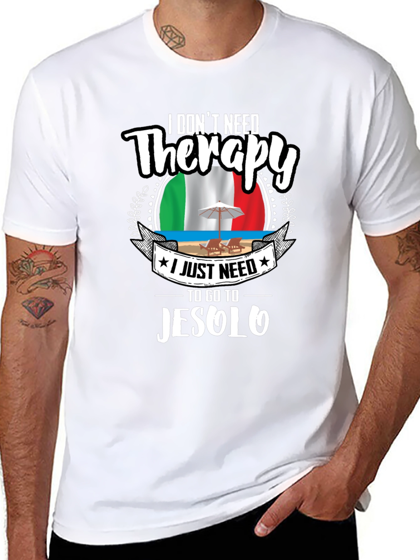 Jesolo Therapy T-Shirt - Italy Vacation Tee