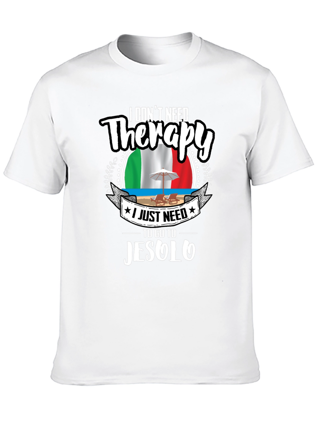 Jesolo Therapy T-Shirt - Italy Vacation Tee