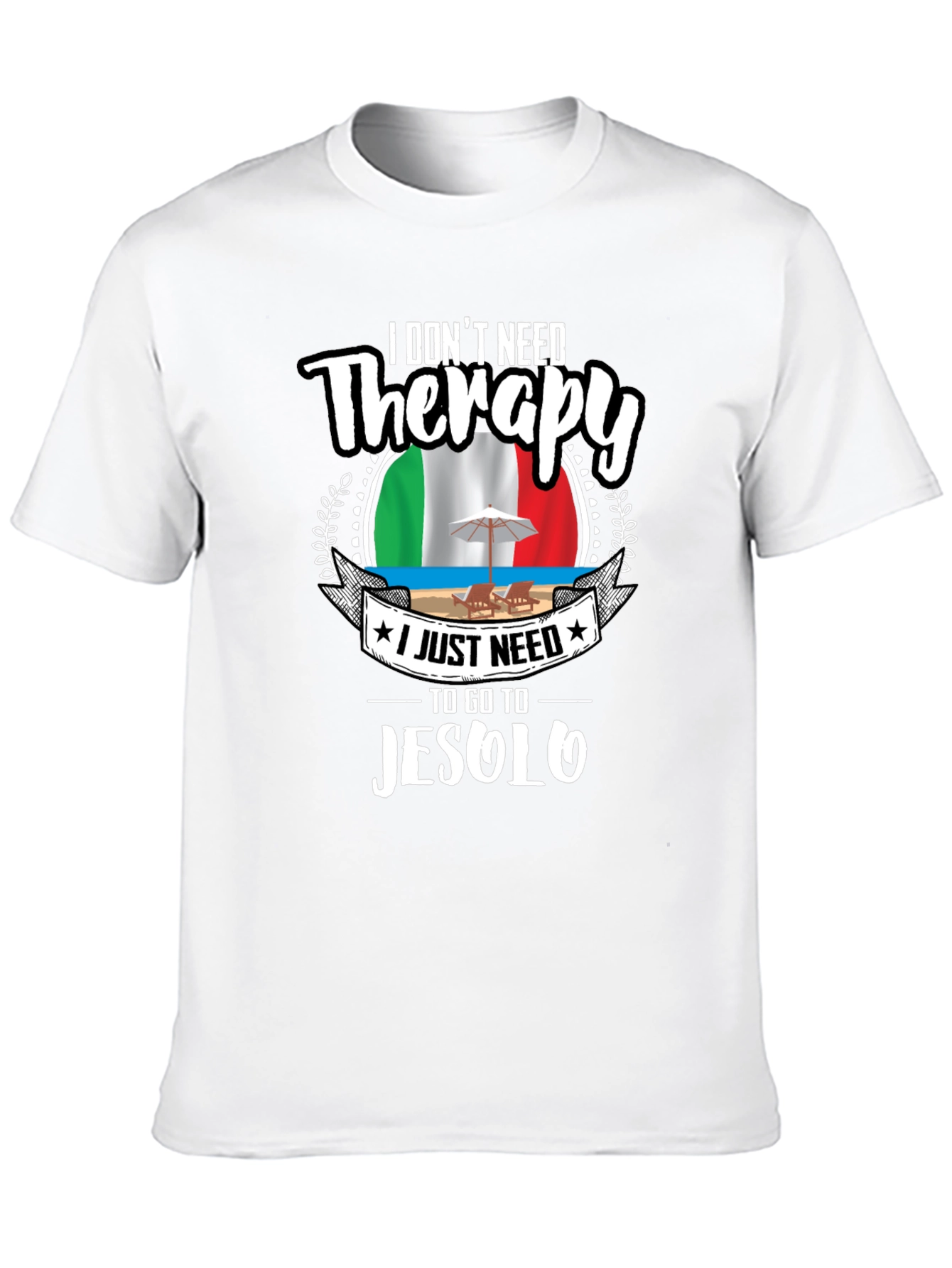 Jesolo Therapy T-Shirt - Italy Vacation Tee
