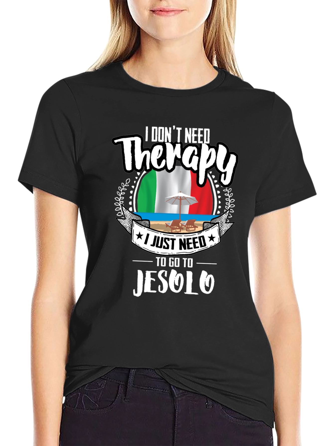 Jesolo Therapy T-Shirt - Italy Vacation Tee