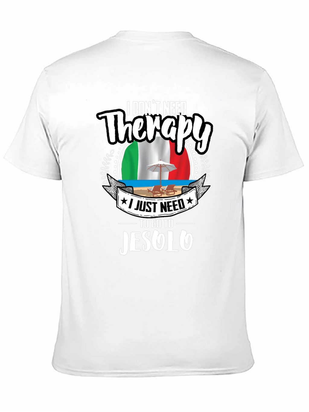Jesolo Therapy T-Shirt - Italy Vacation Tee