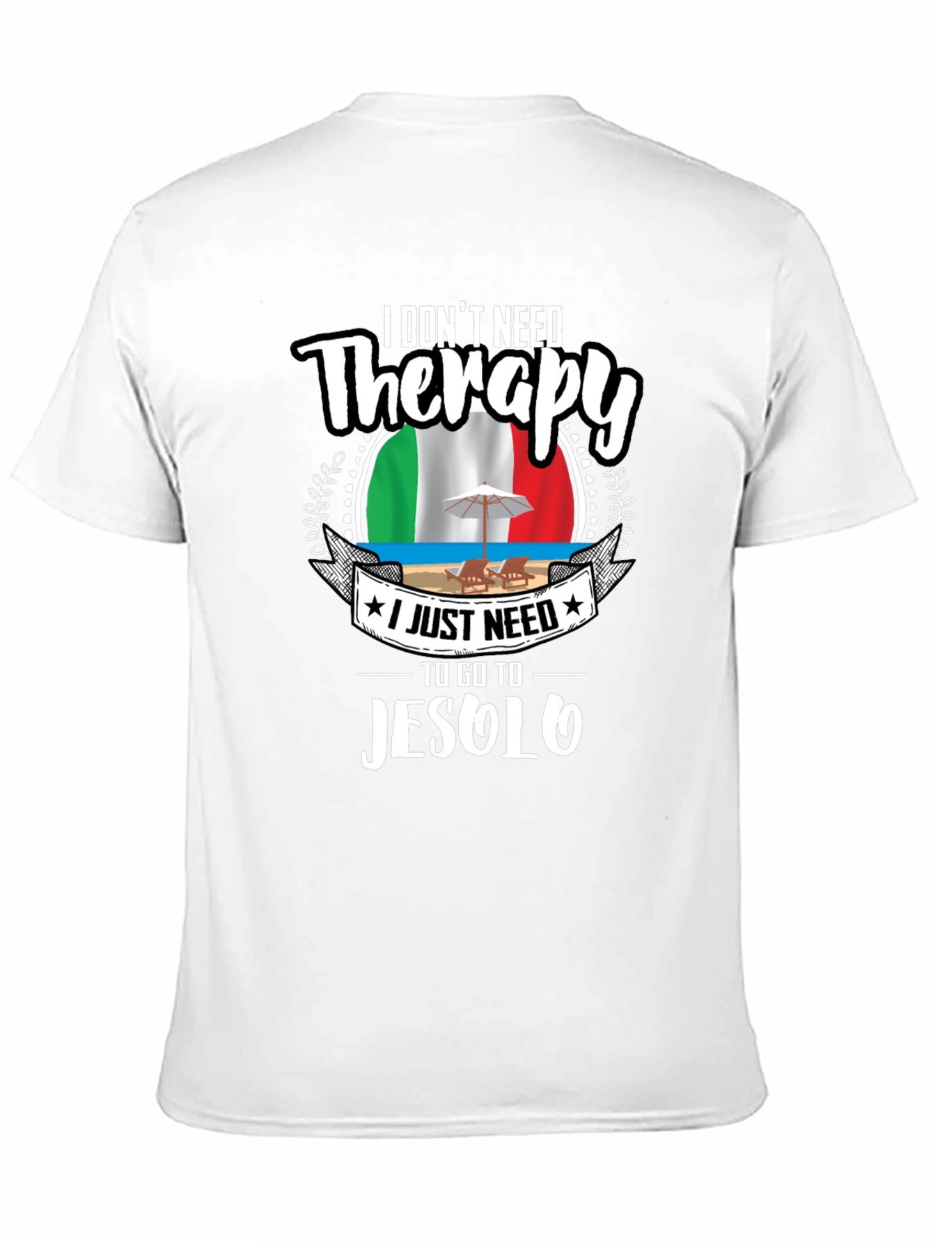 Jesolo Therapy T-Shirt - Italy Vacation Tee