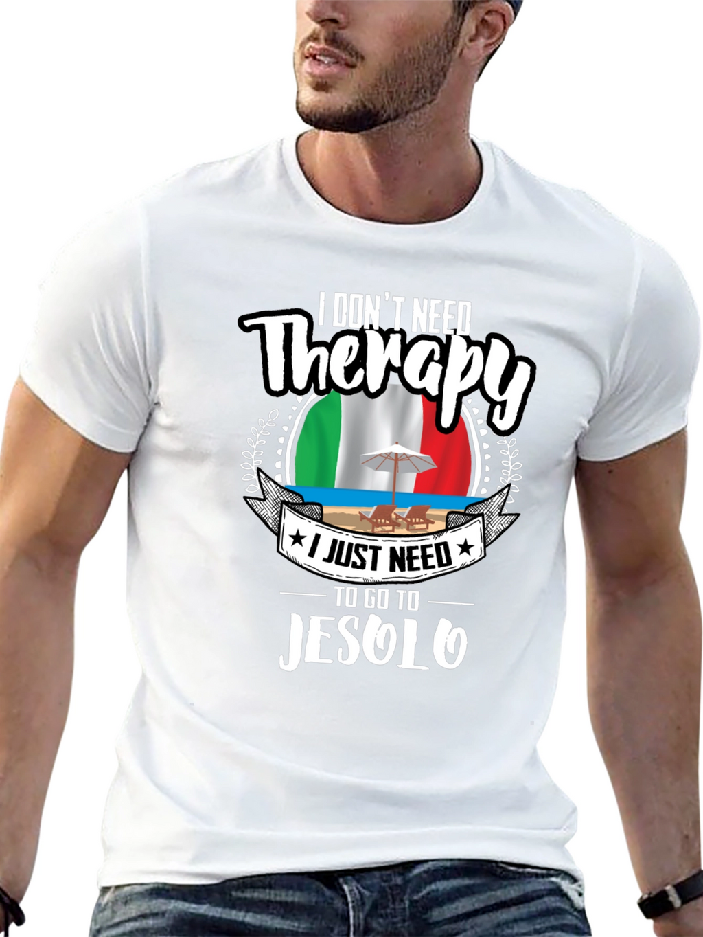 Jesolo Therapy T-Shirt - Italy Vacation Tee