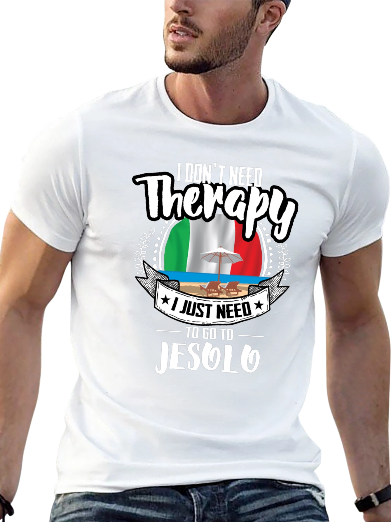 Jesolo Therapy T-Shirt - Italy Vacation Tee