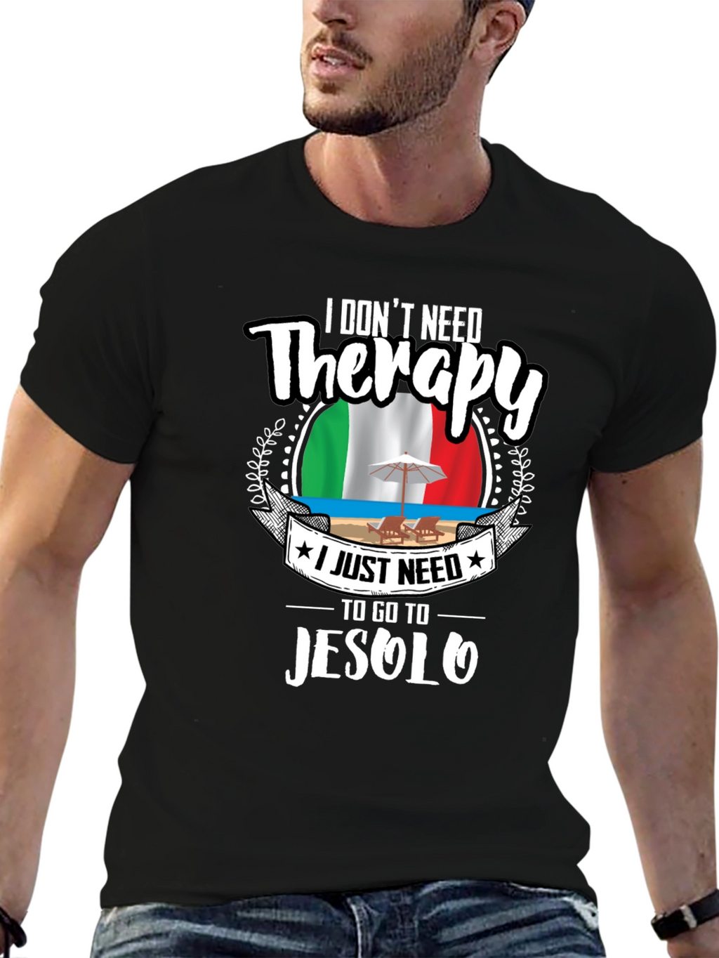 Jesolo Therapy T-Shirt - Italy Vacation Tee