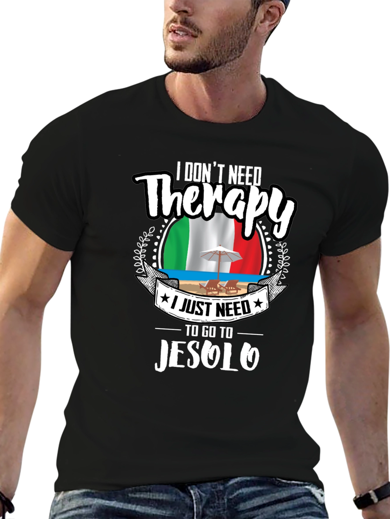 Jesolo Therapy T-Shirt - Italy Vacation Tee
