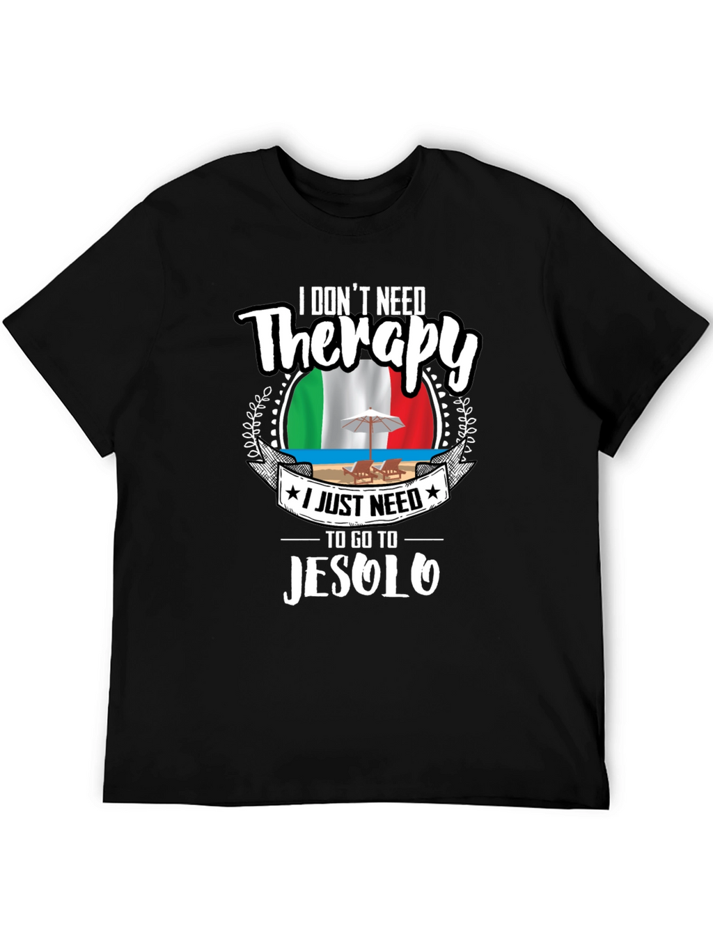 Jesolo Therapy T-Shirt - Italy Vacation Tee
