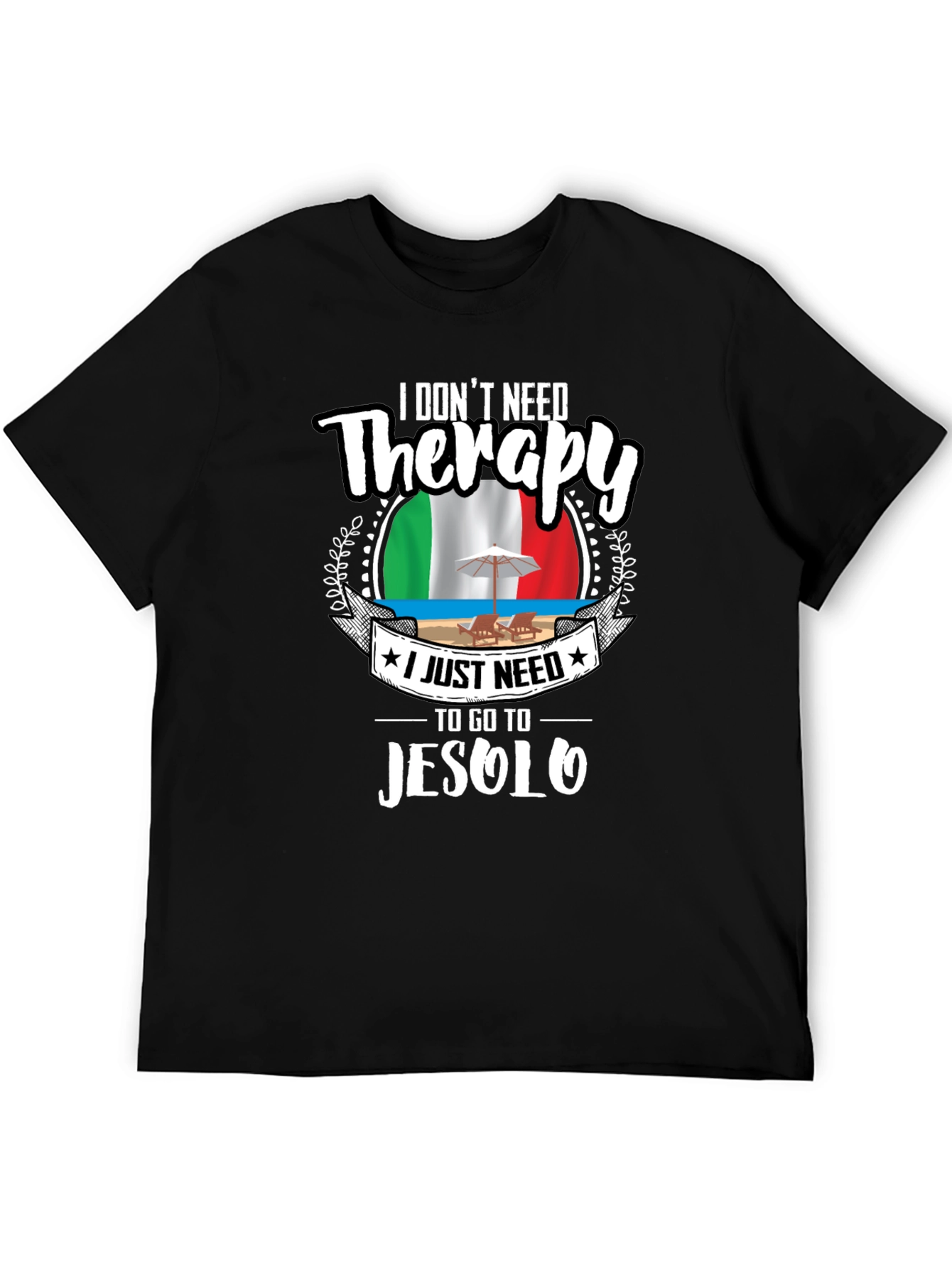 Jesolo Therapy T-Shirt - Italy Vacation Tee