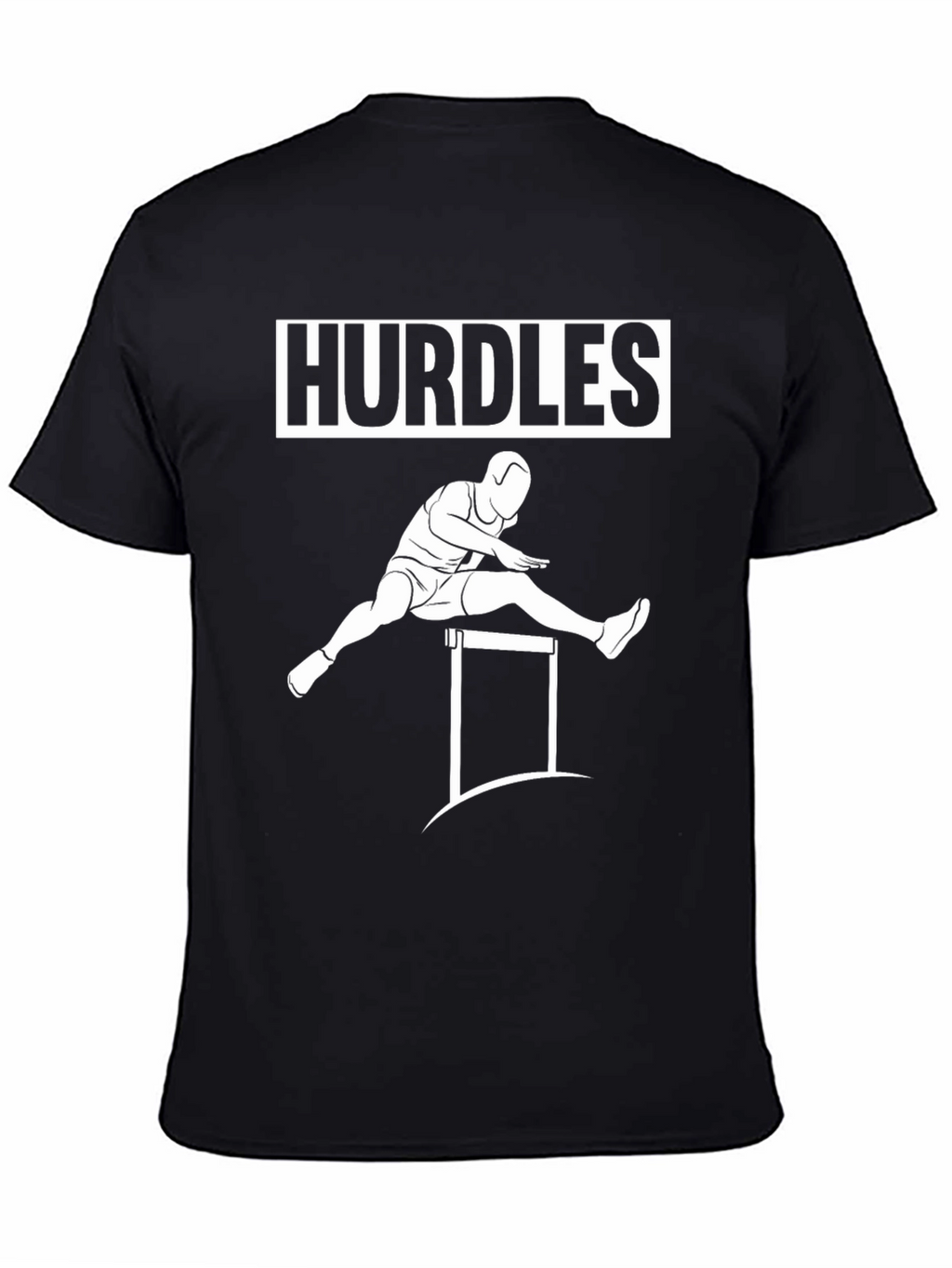 Hurdles Graphic T-Shirt - Athlete Design