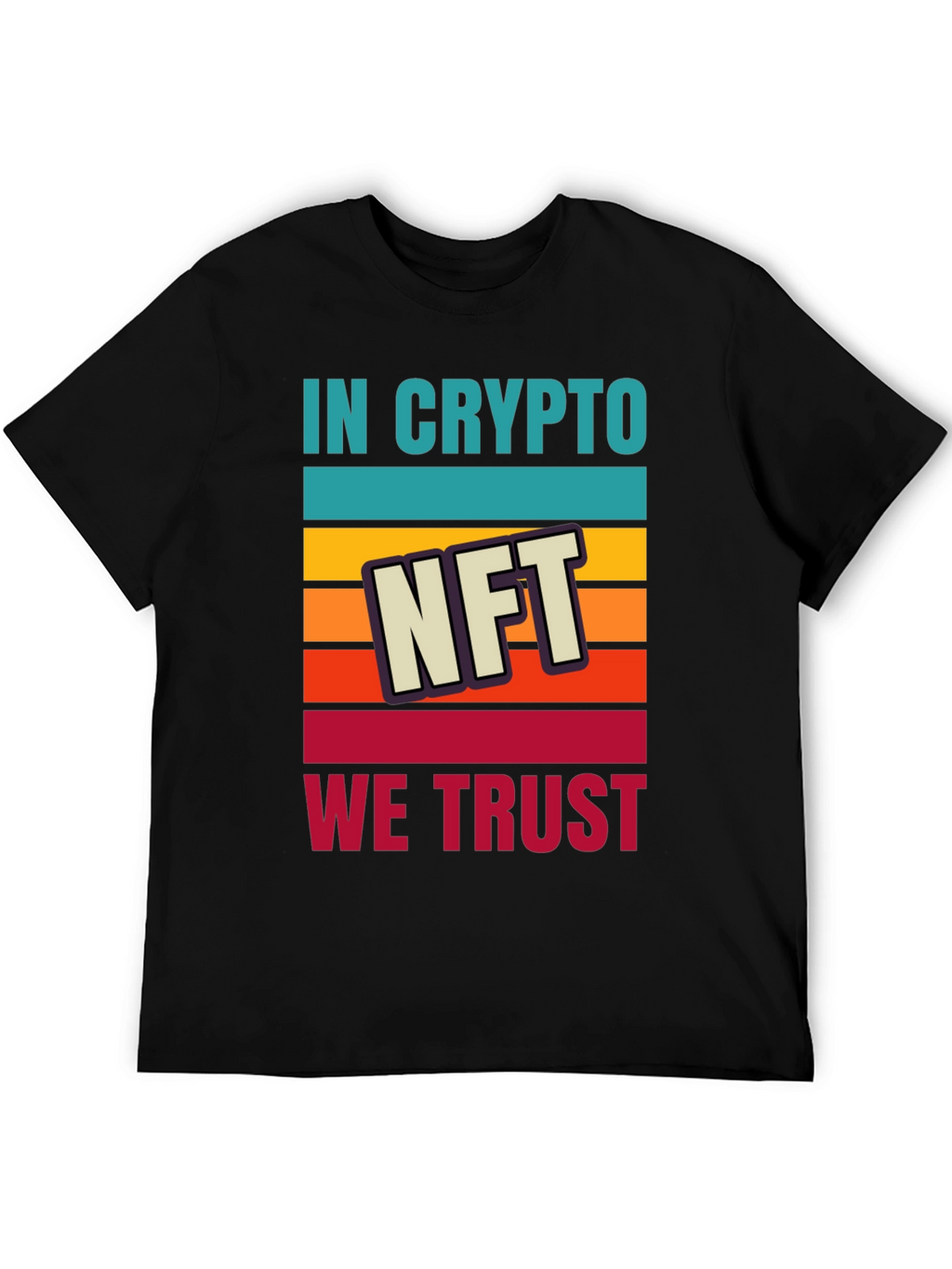 In Crypto We Trust NFT Graphic T-Shirt