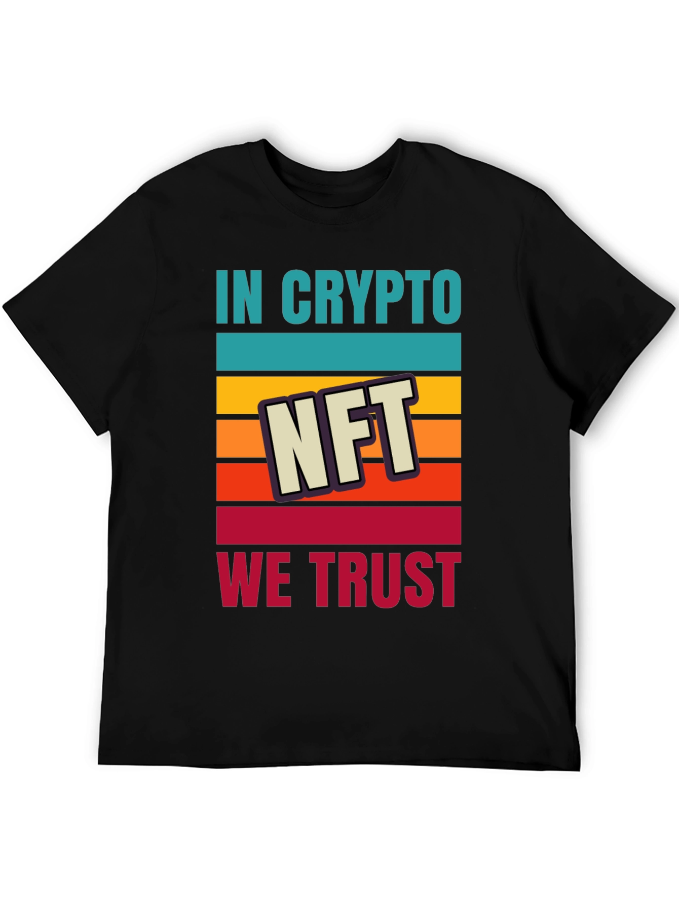 In Crypto We Trust NFT Graphic T-Shirt