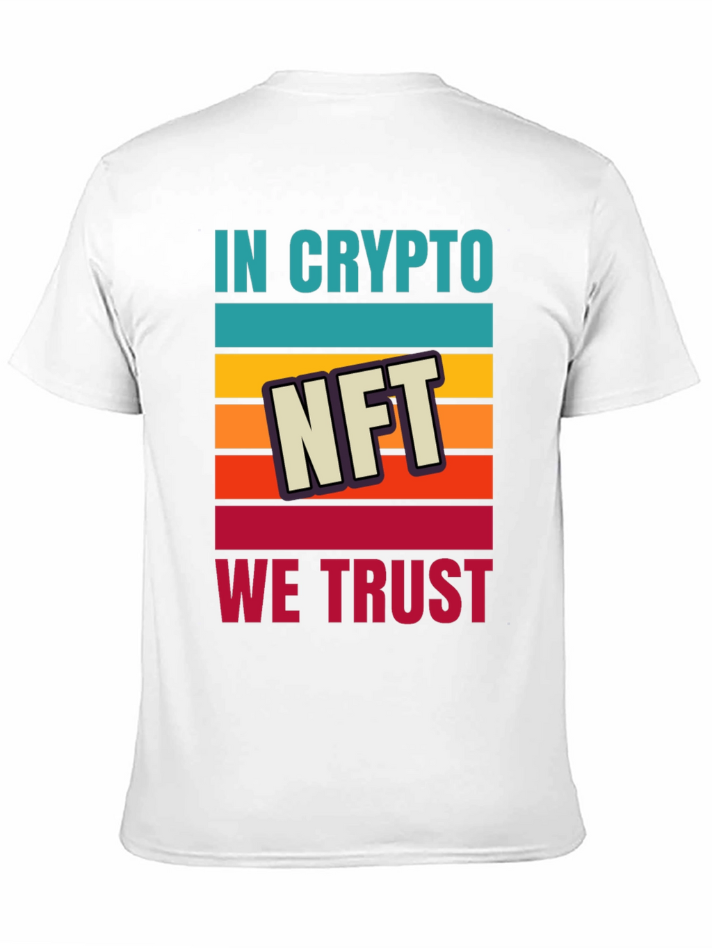 In Crypto We Trust NFT Graphic T-Shirt