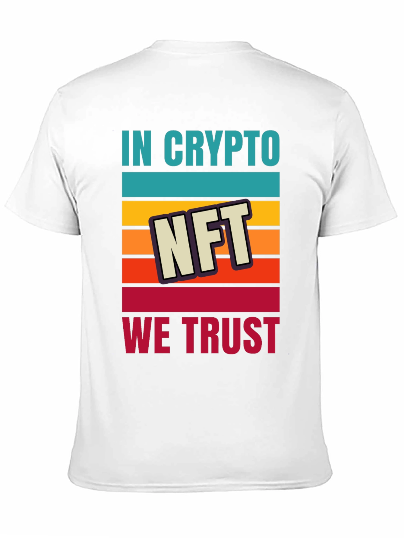 In Crypto We Trust NFT Graphic T-Shirt