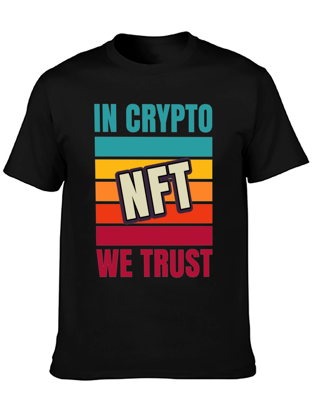 In Crypto We Trust NFT Graphic T-Shirt