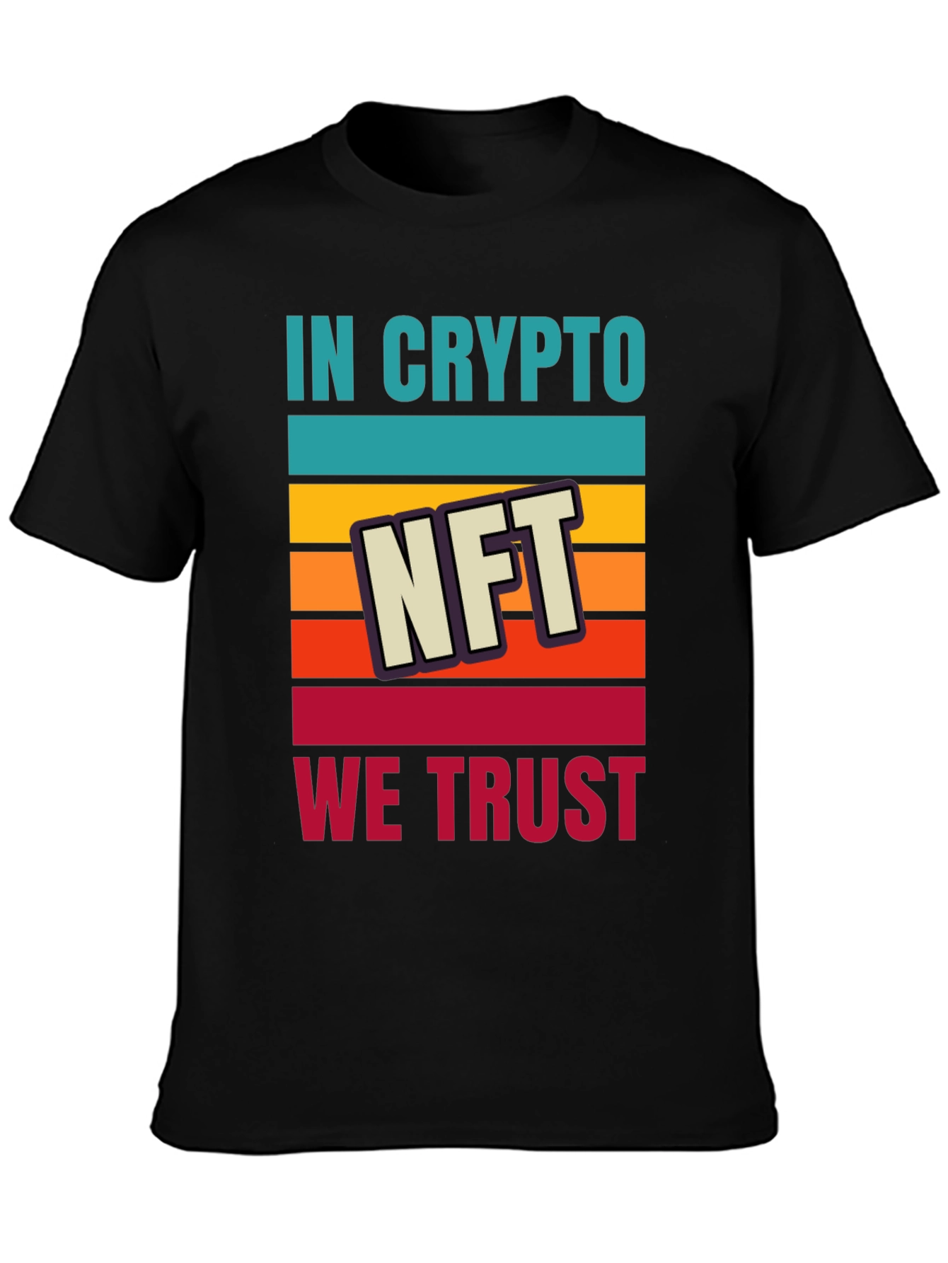 In Crypto We Trust NFT Graphic T-Shirt