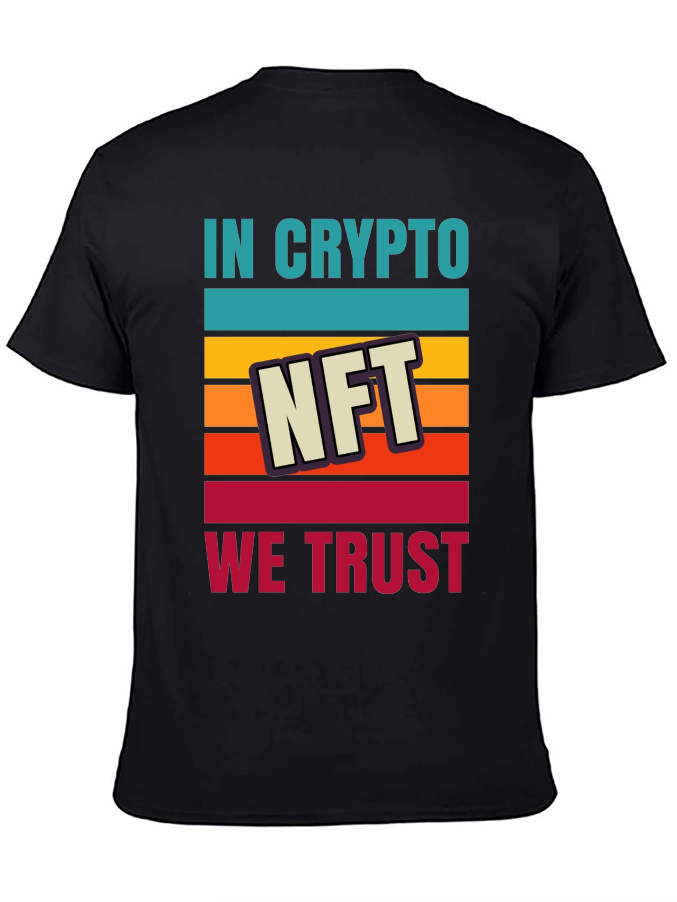 In Crypto We Trust NFT Graphic T-Shirt
