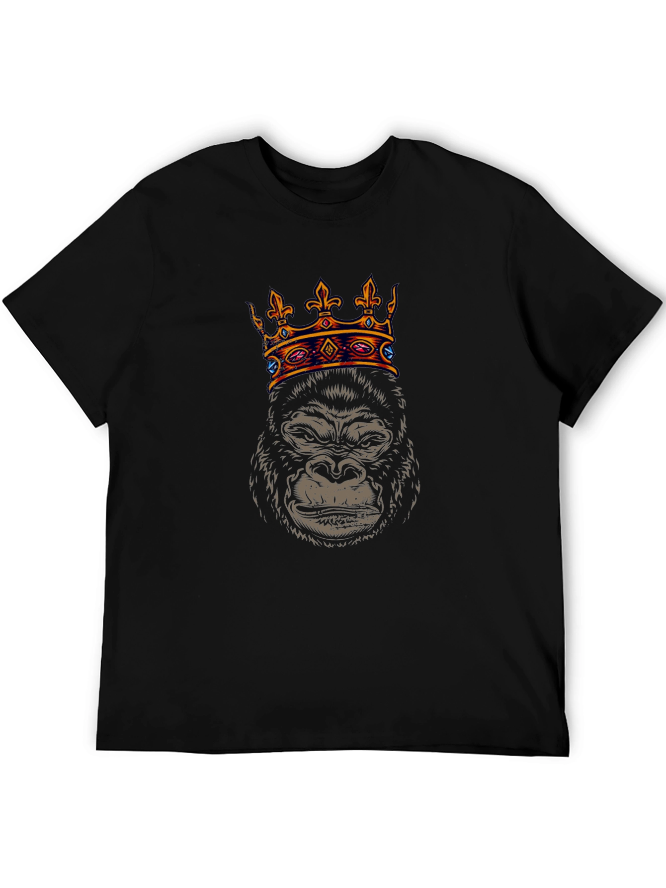 King Gorilla Graphic Tee - Black