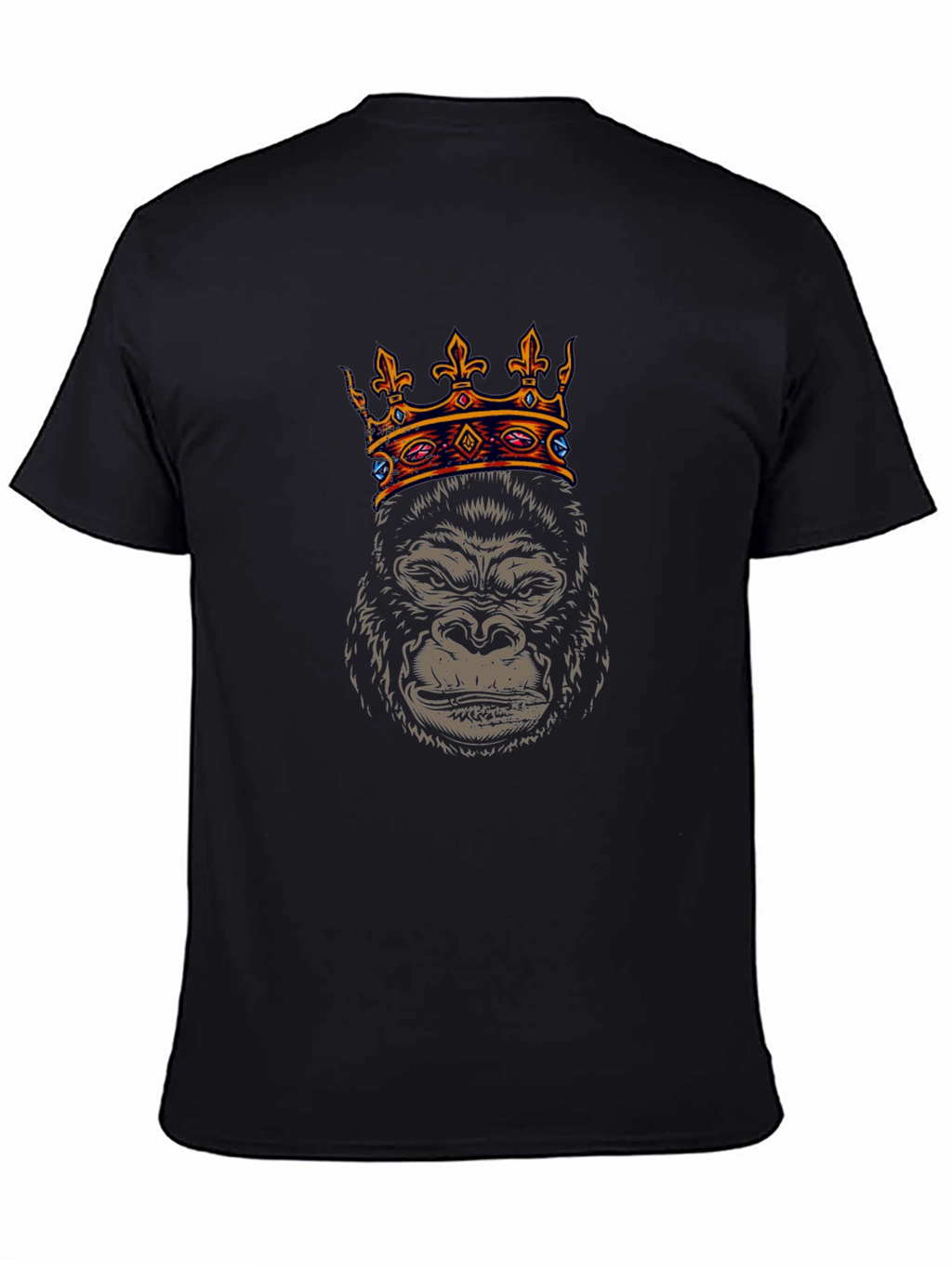 King Gorilla Graphic Tee - Black