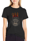 King Gorilla Graphic Tee - Black