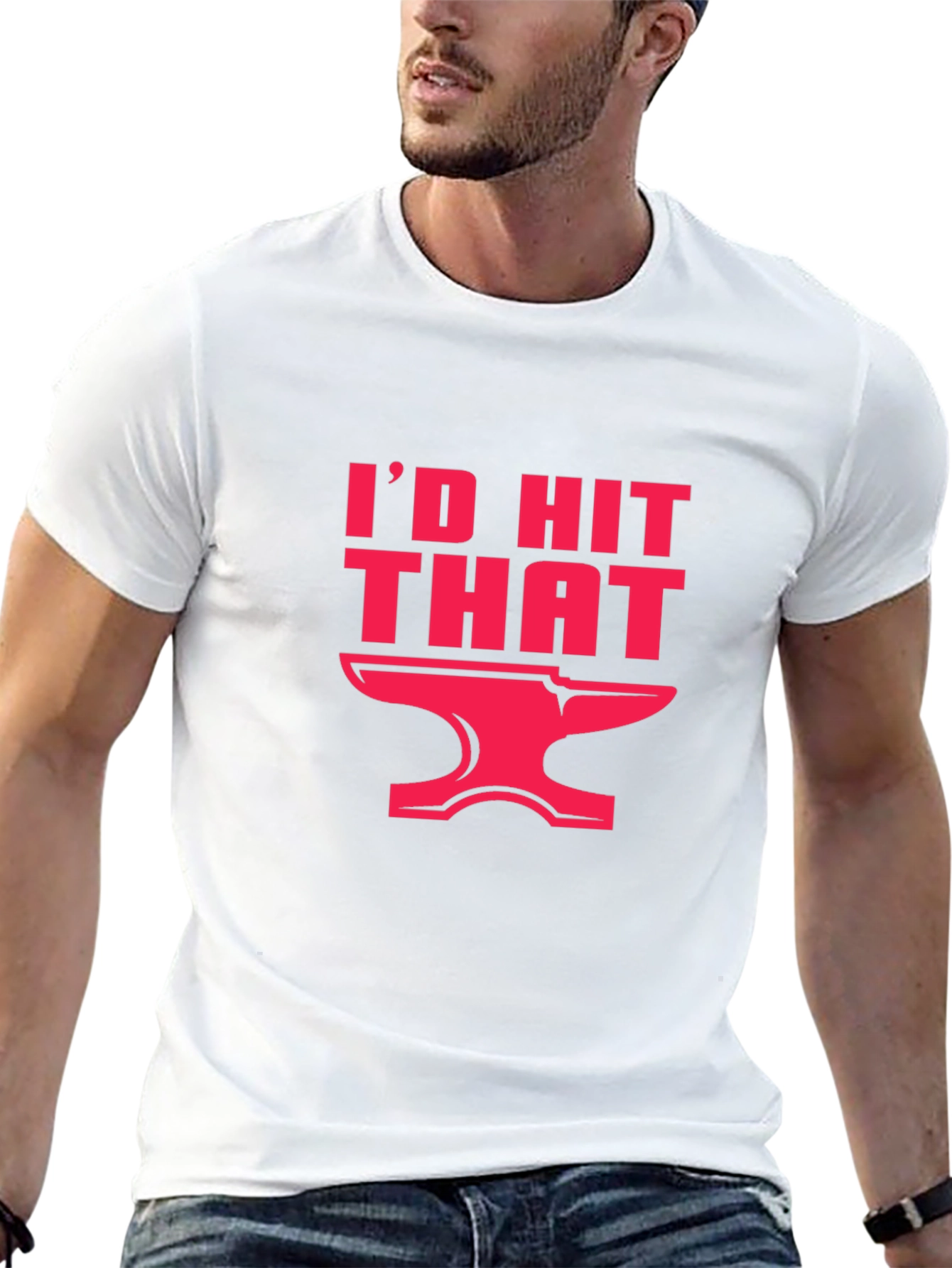 Id Hit That Anvil T-Shirt - Black