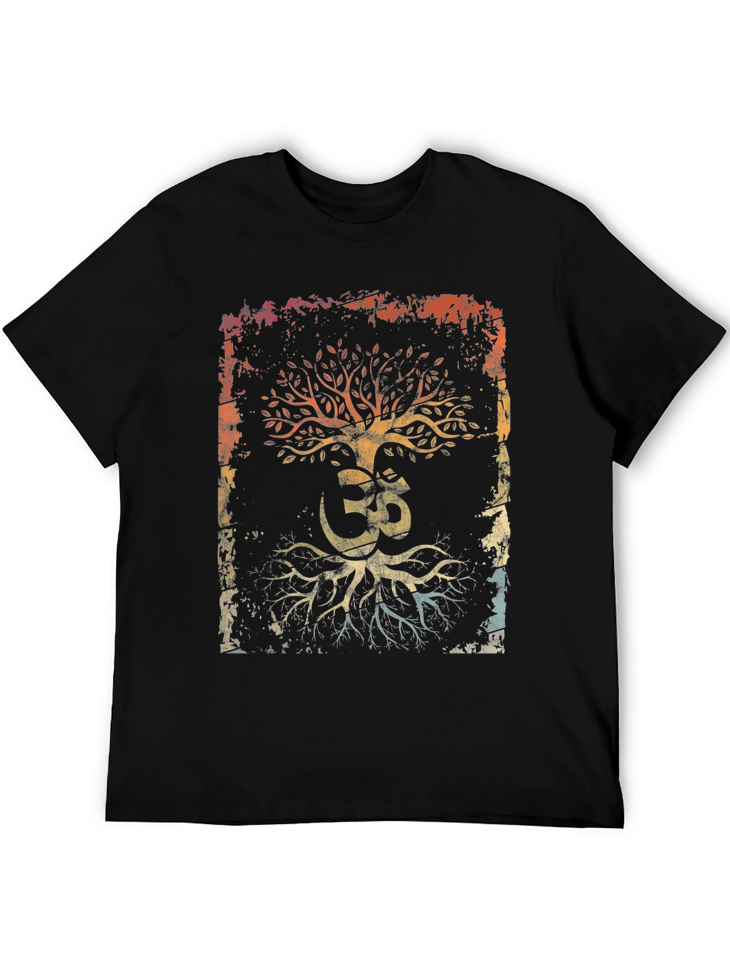 Tree of Life OM Symbol Graphic T-Shirt