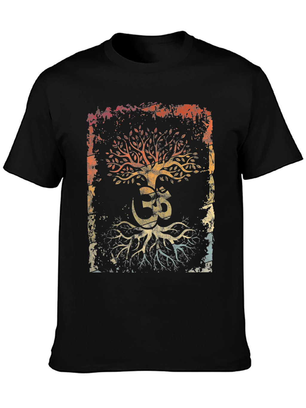 Tree of Life OM Symbol Graphic T-Shirt