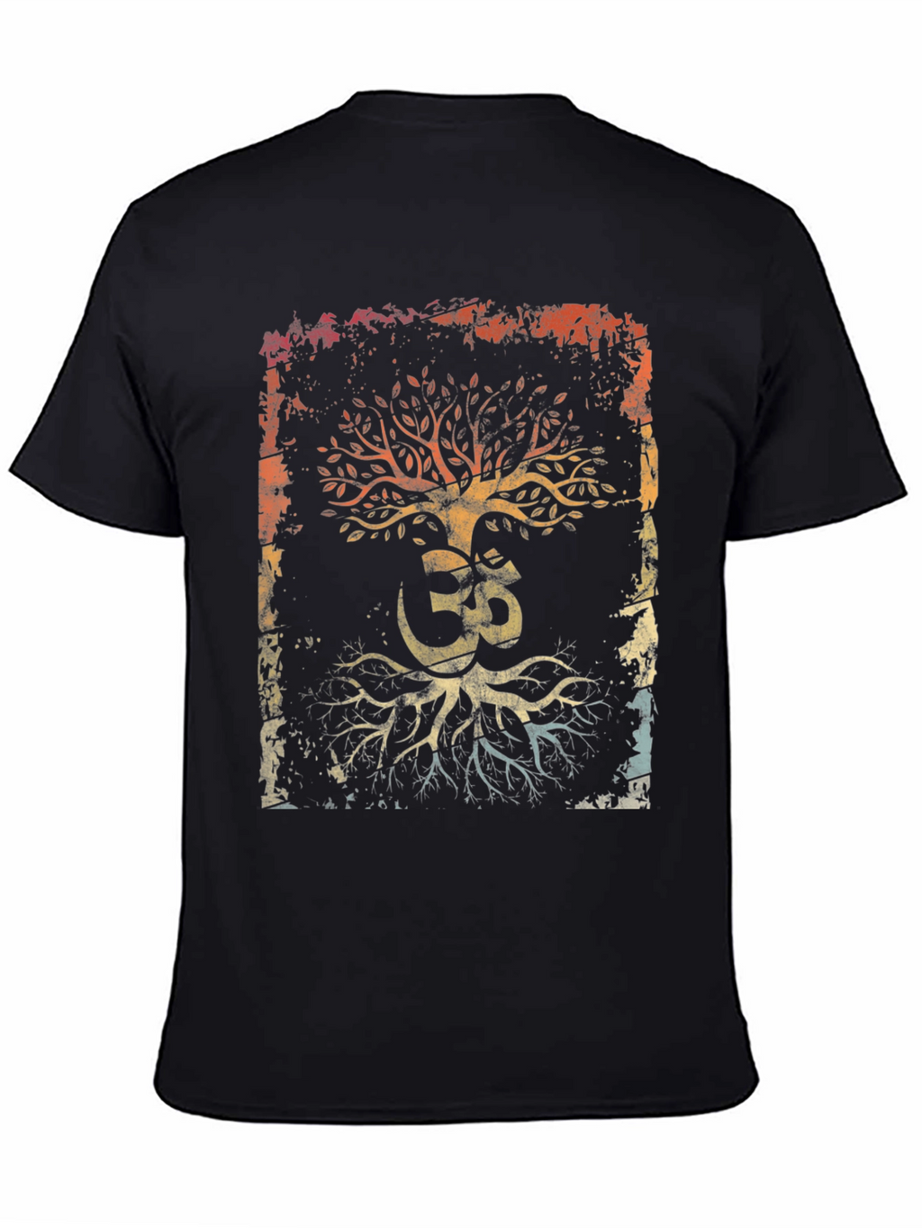 Tree of Life OM Symbol Graphic T-Shirt